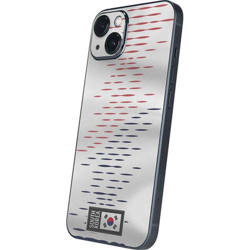 South Korea Soccer Flag iPhone 15 Skin